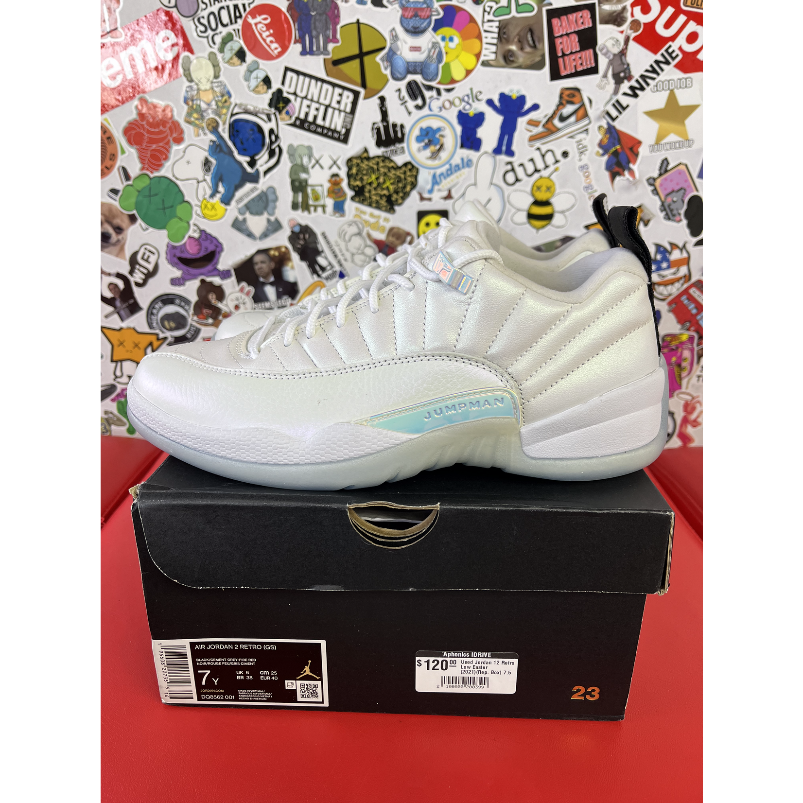 Air Jordan Used Jordan 12 Retro Low Easter (2021)(Rep. Box)