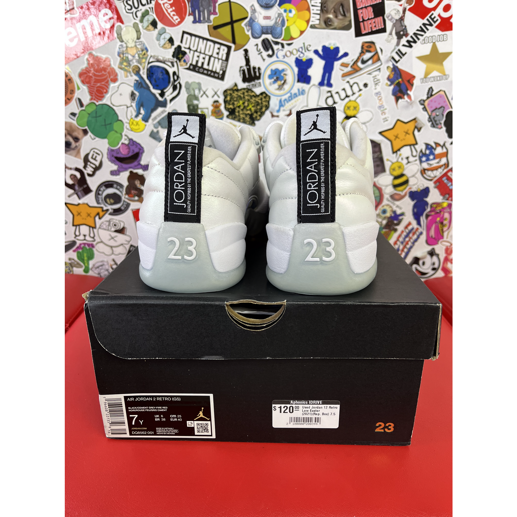 Air Jordan Used Jordan 12 Retro Low Easter (2021)(Rep. Box)