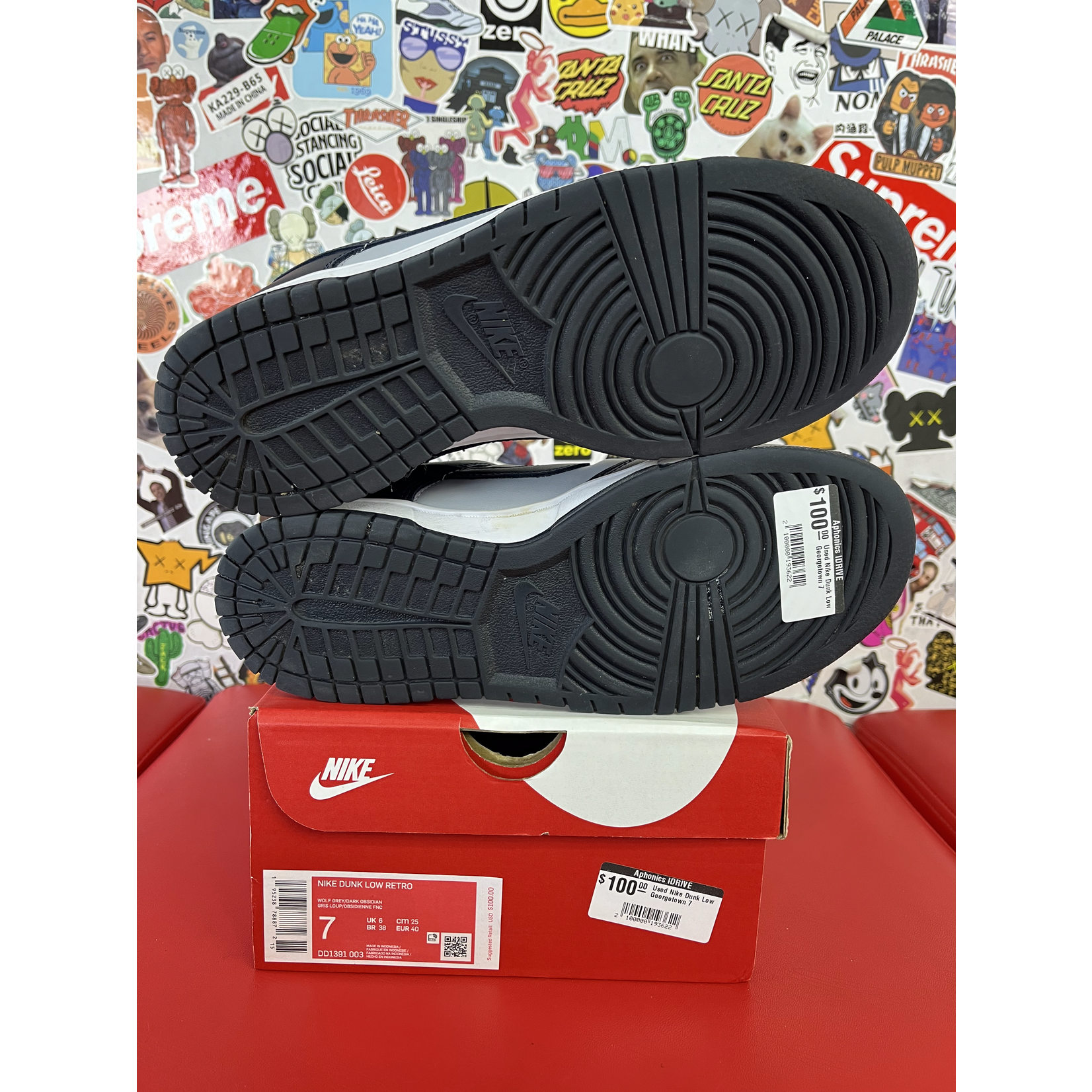 Nike Used Nike Dunk Low Georgetown