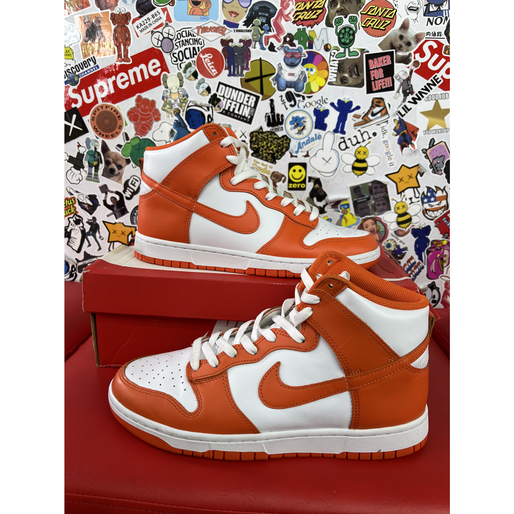 Nike Used Nike Dunk High Syracuse