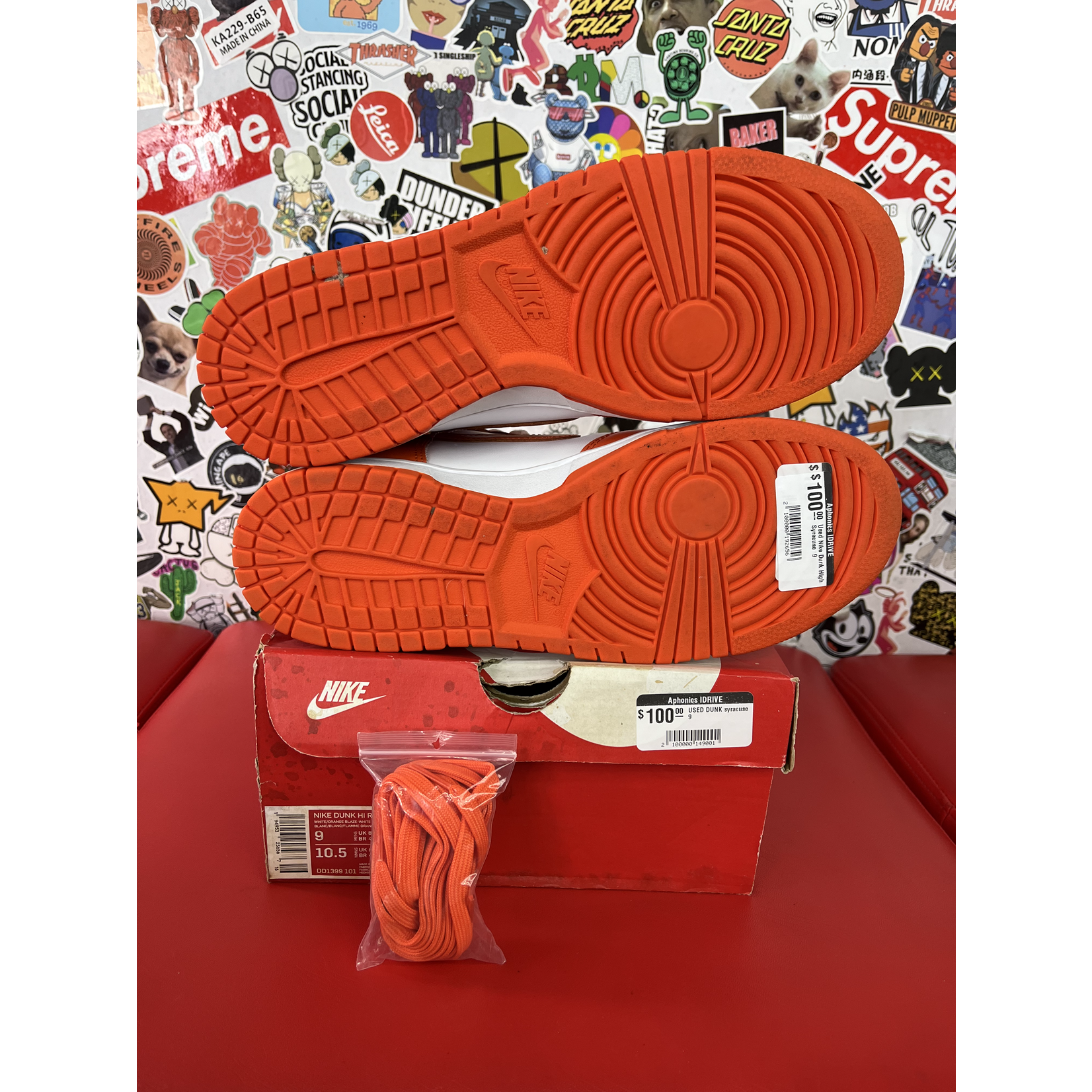 Nike Used Nike Dunk High Syracuse