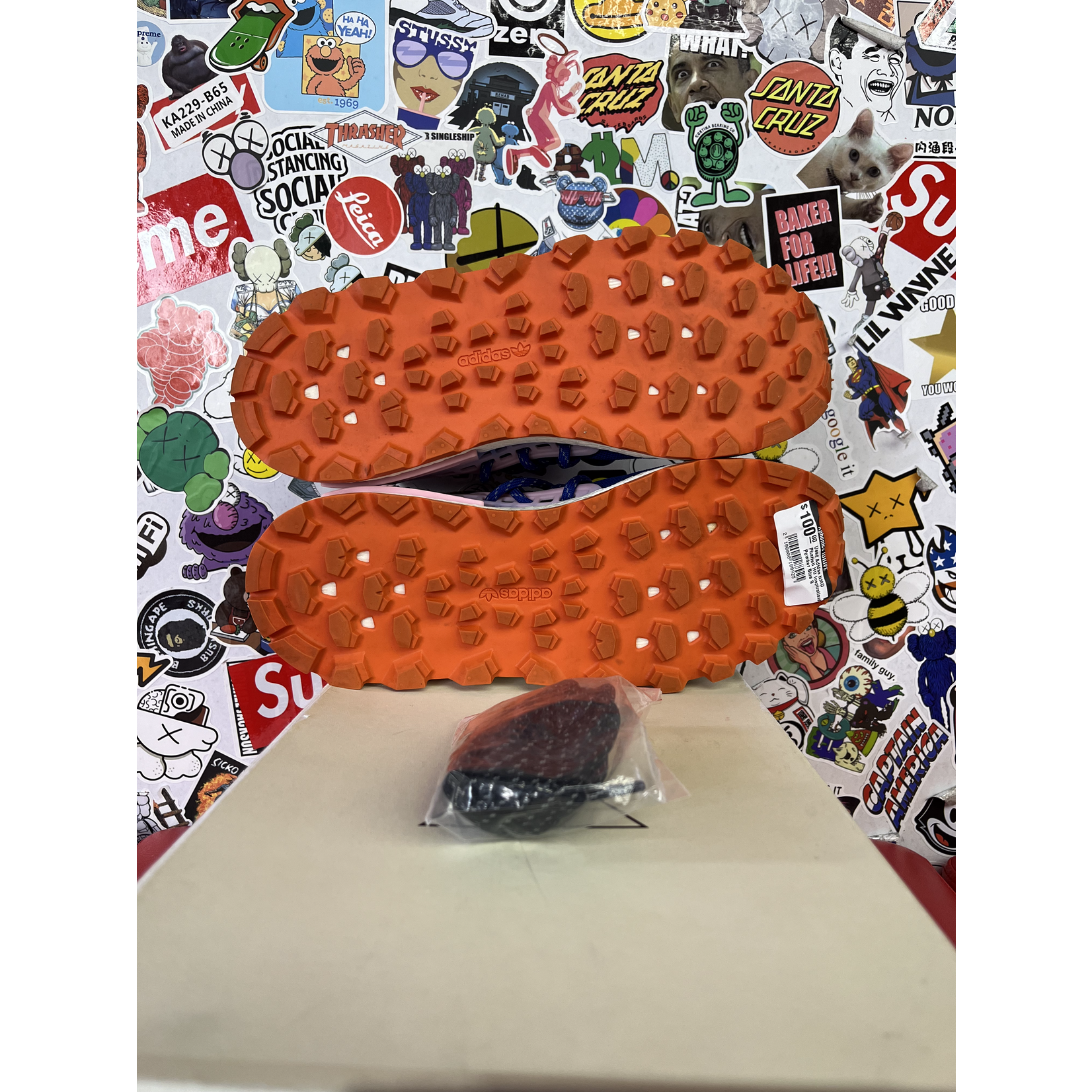 Used Adidas NMD Pharrell HU Inspiration Powder Blue