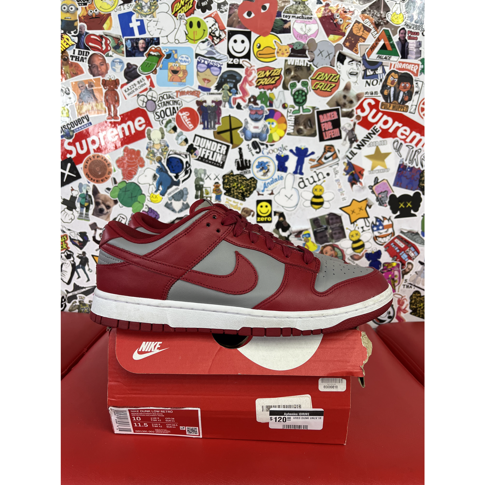 Nike Used Nike Dunk Low UNLV
