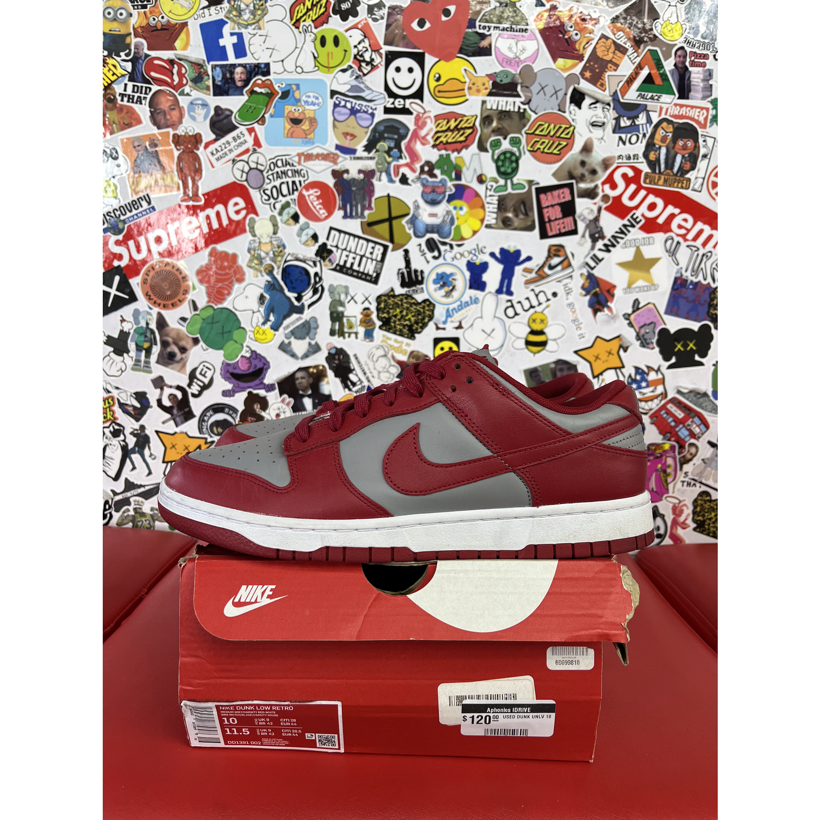 Nike Used Nike Dunk Low UNLV