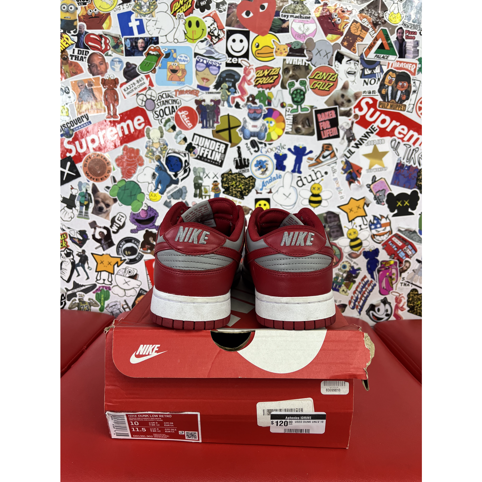 Nike Used Nike Dunk Low UNLV