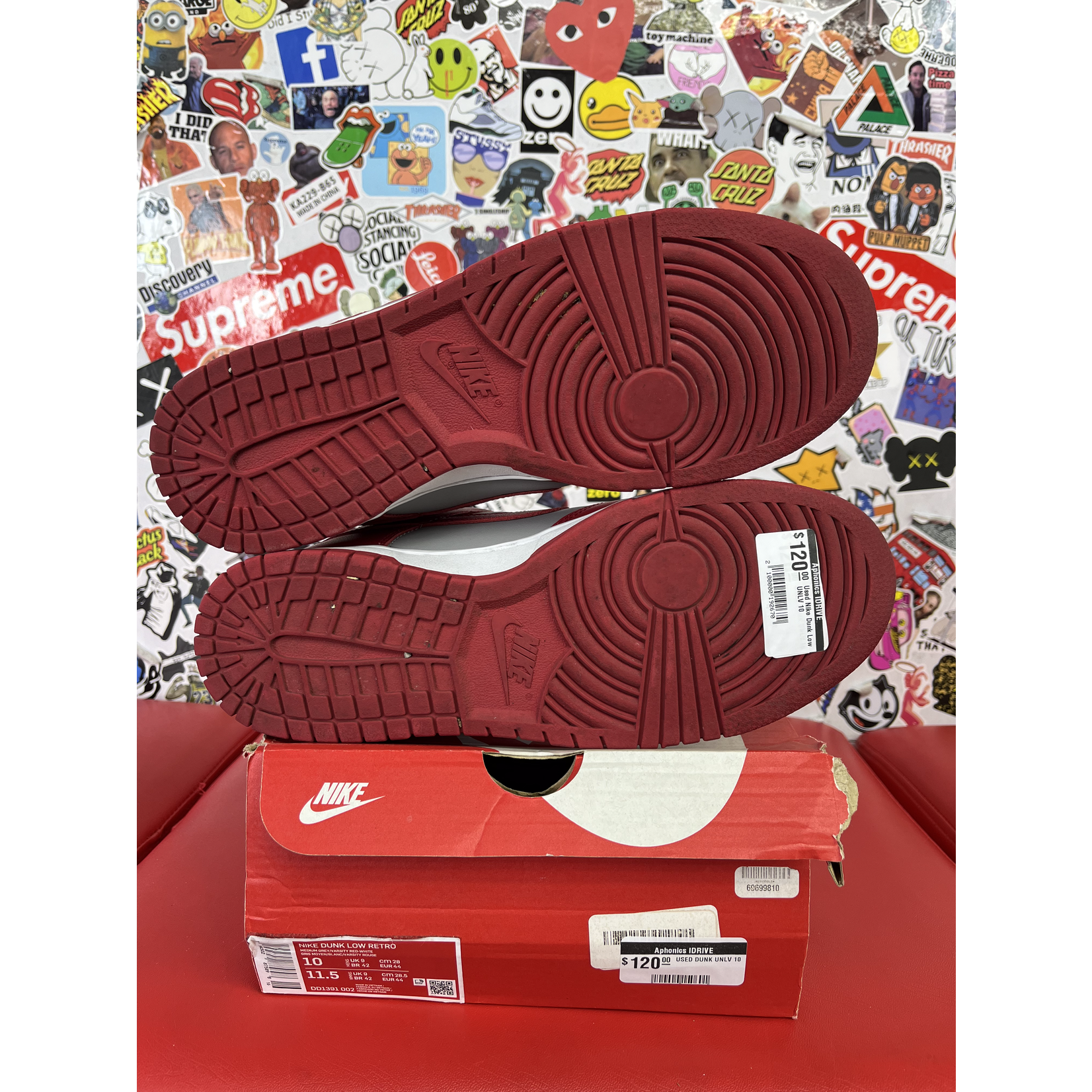 Nike Used Nike Dunk Low UNLV