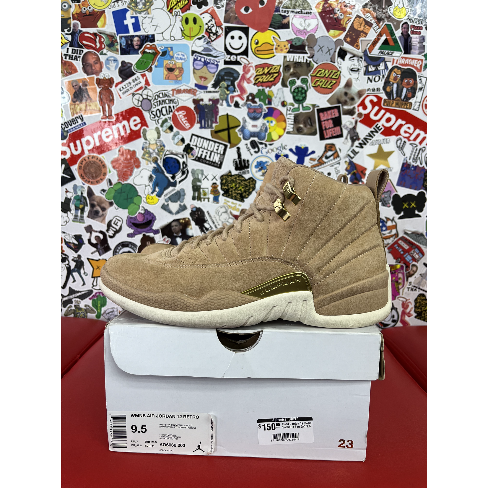 Air Jordan Used Jordan 12 Retro Vachetta Tan (W)