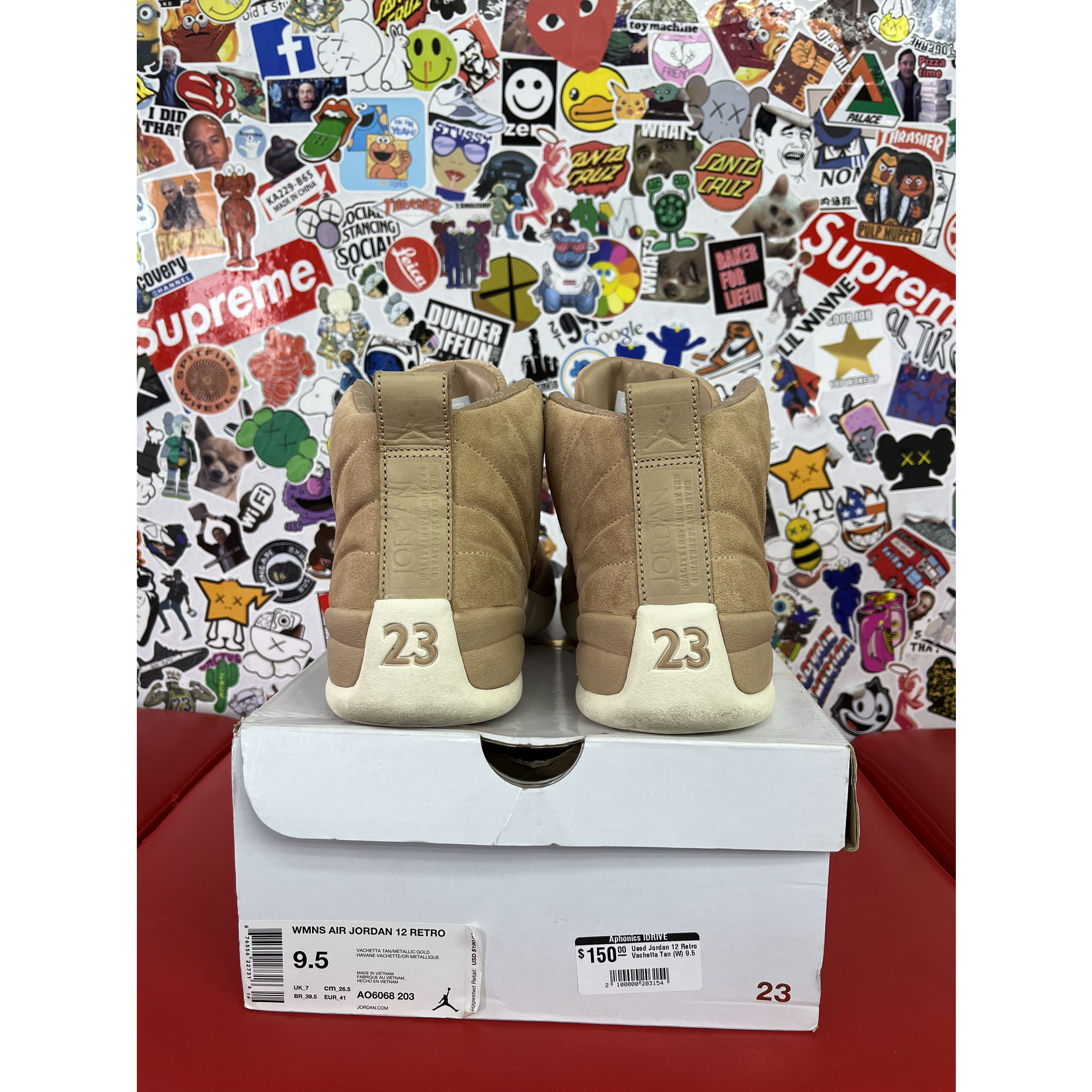 Air Jordan Used Jordan 12 Retro Vachetta Tan (W)