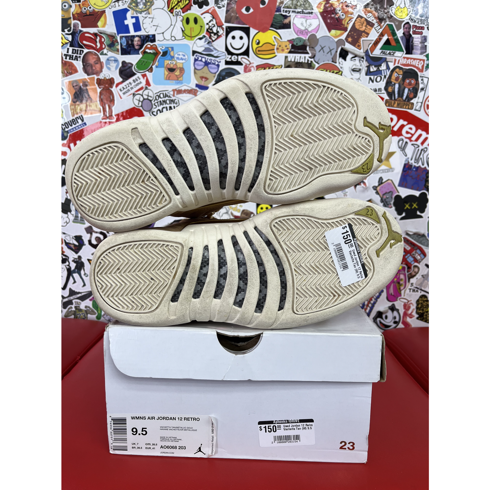 Air Jordan Used Jordan 12 Retro Vachetta Tan (W)