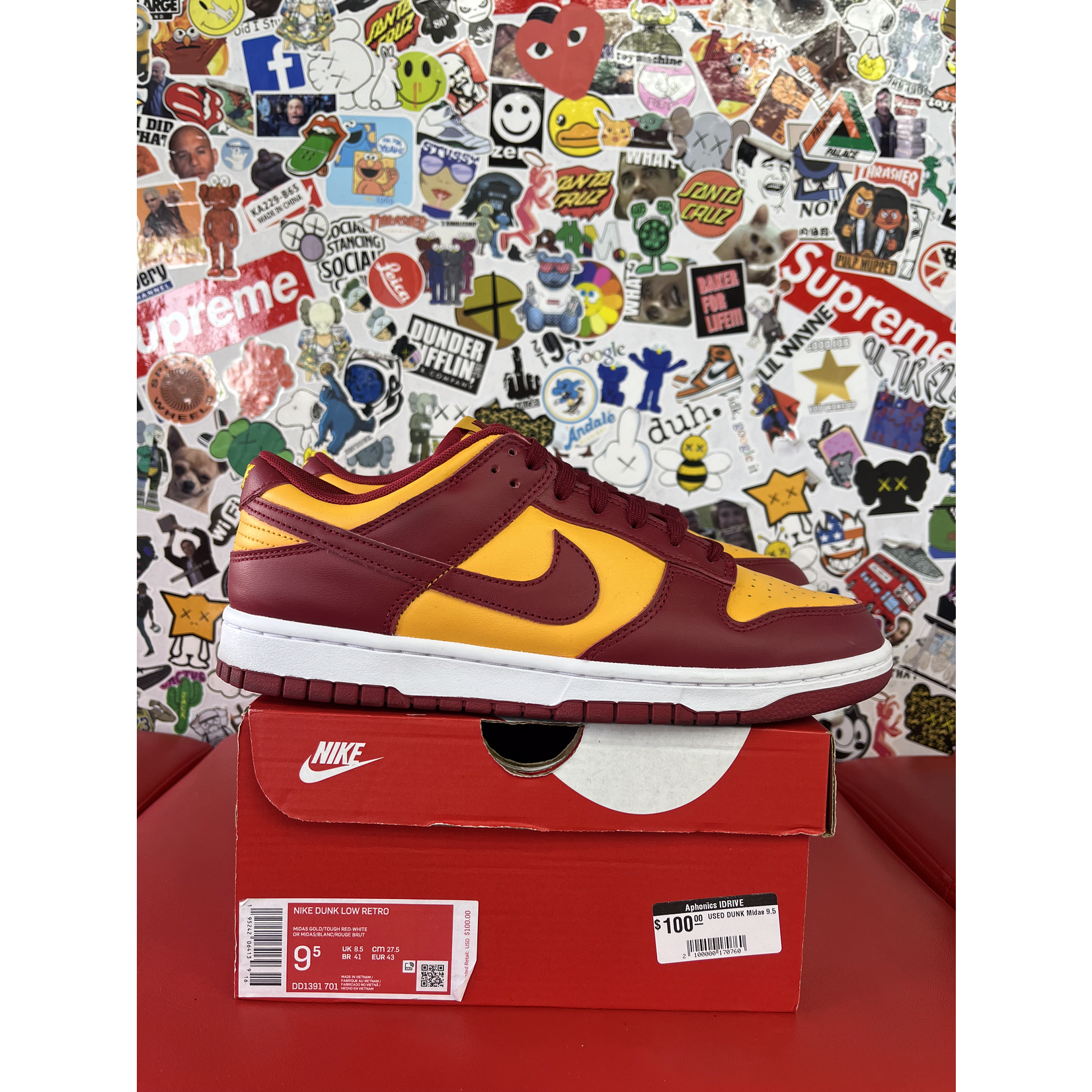 Nike Used Nike Dunk Low Midas