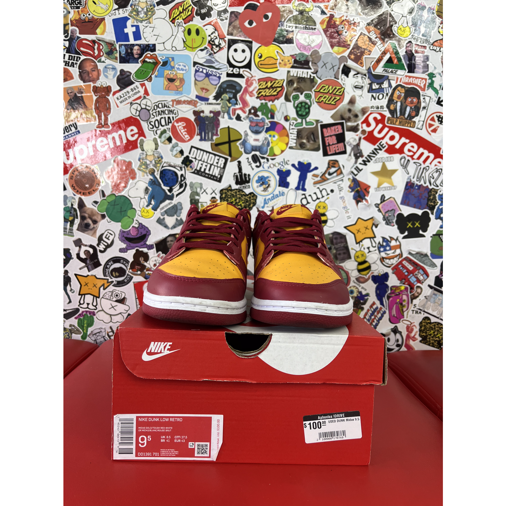 Nike Used Nike Dunk Low Midas