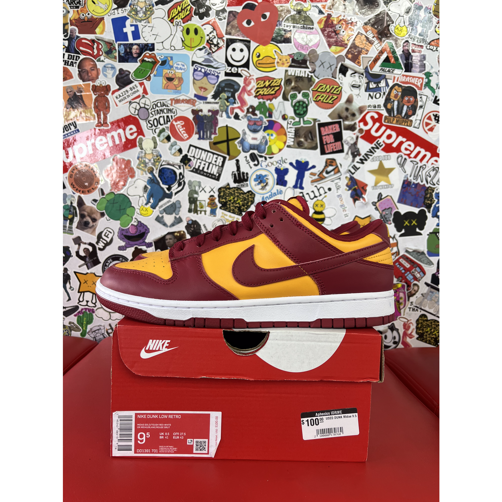 Nike Used Nike Dunk Low Midas