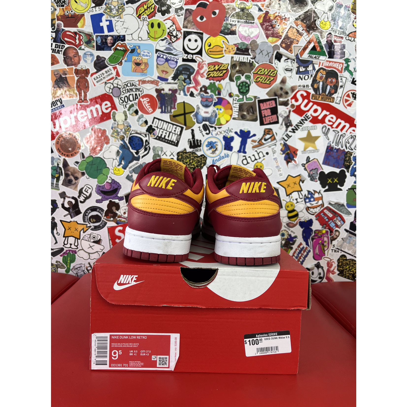 Nike Used Nike Dunk Low Midas