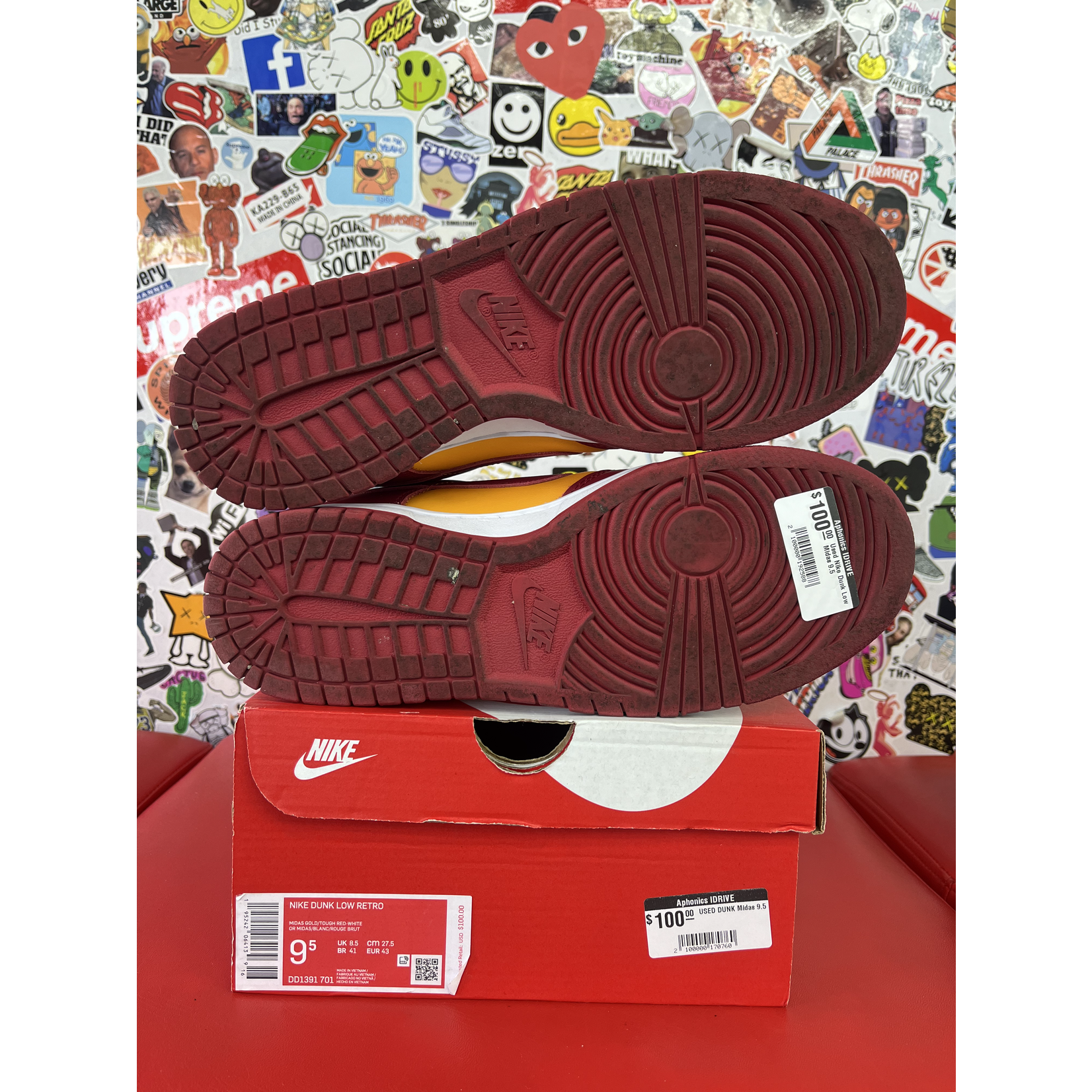 Nike Used Nike Dunk Low Midas