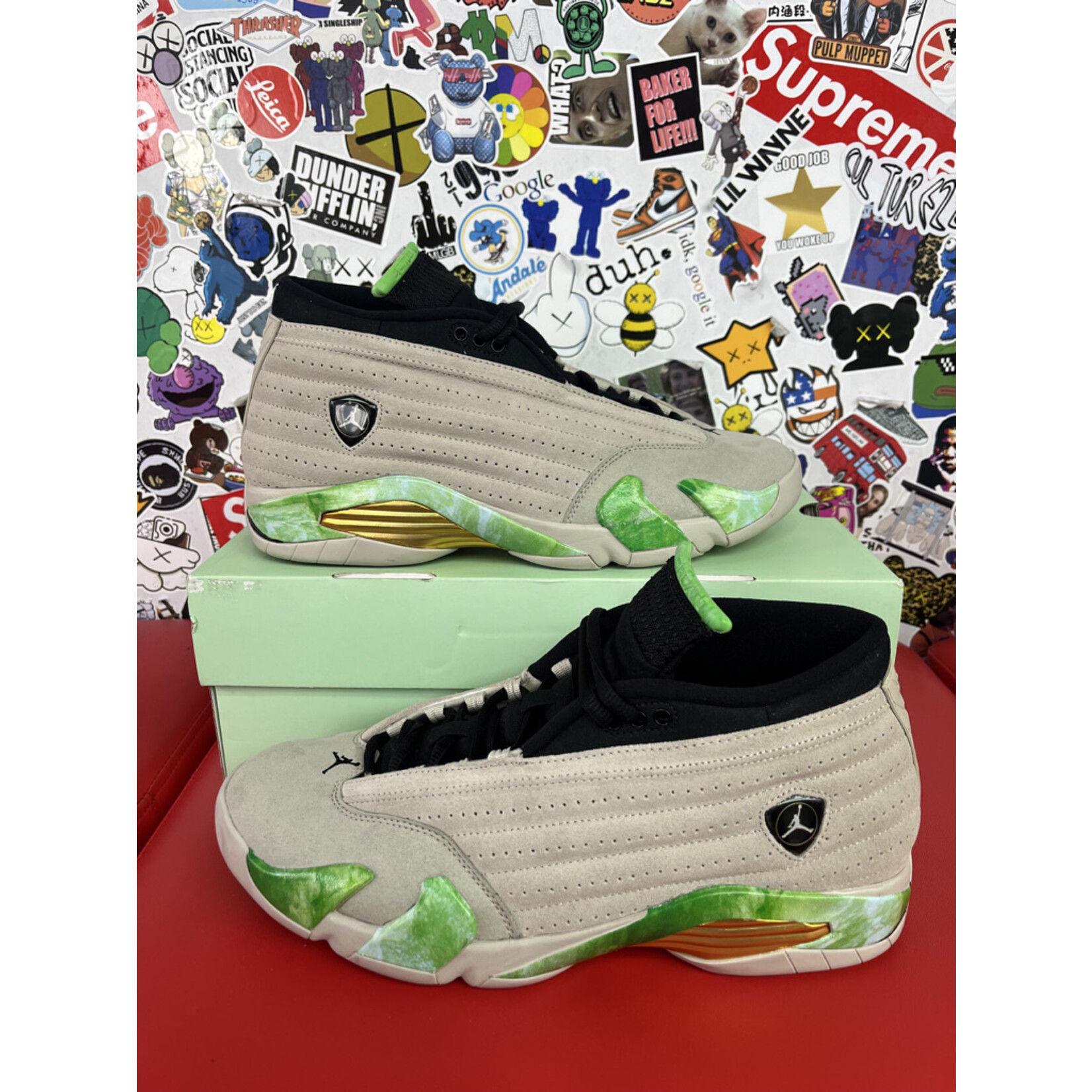 Air Jordan Used Jordan 14 Retro Aleali May Fortune (W)