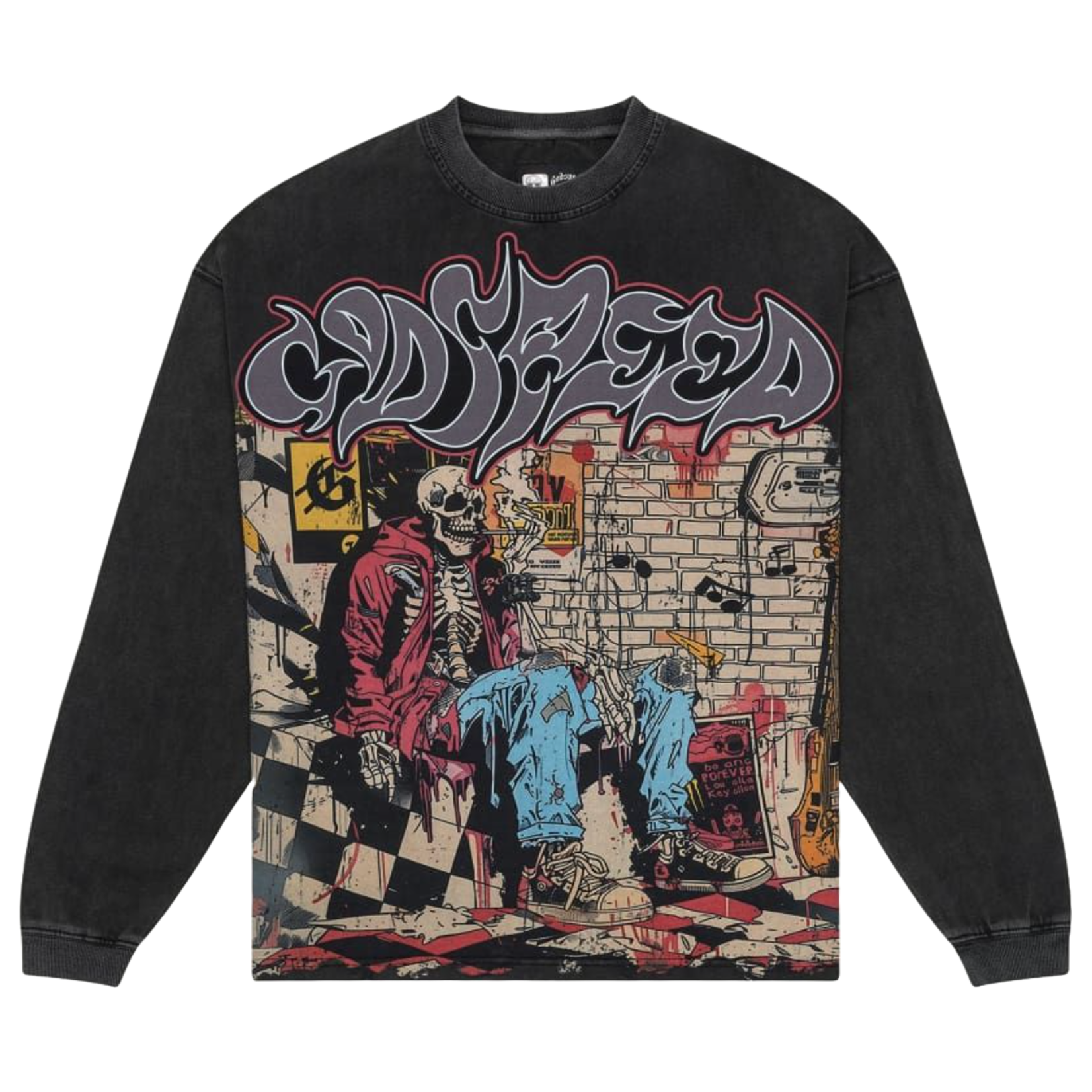 Godspeed Godspeed Stoner L/S Black Wash
