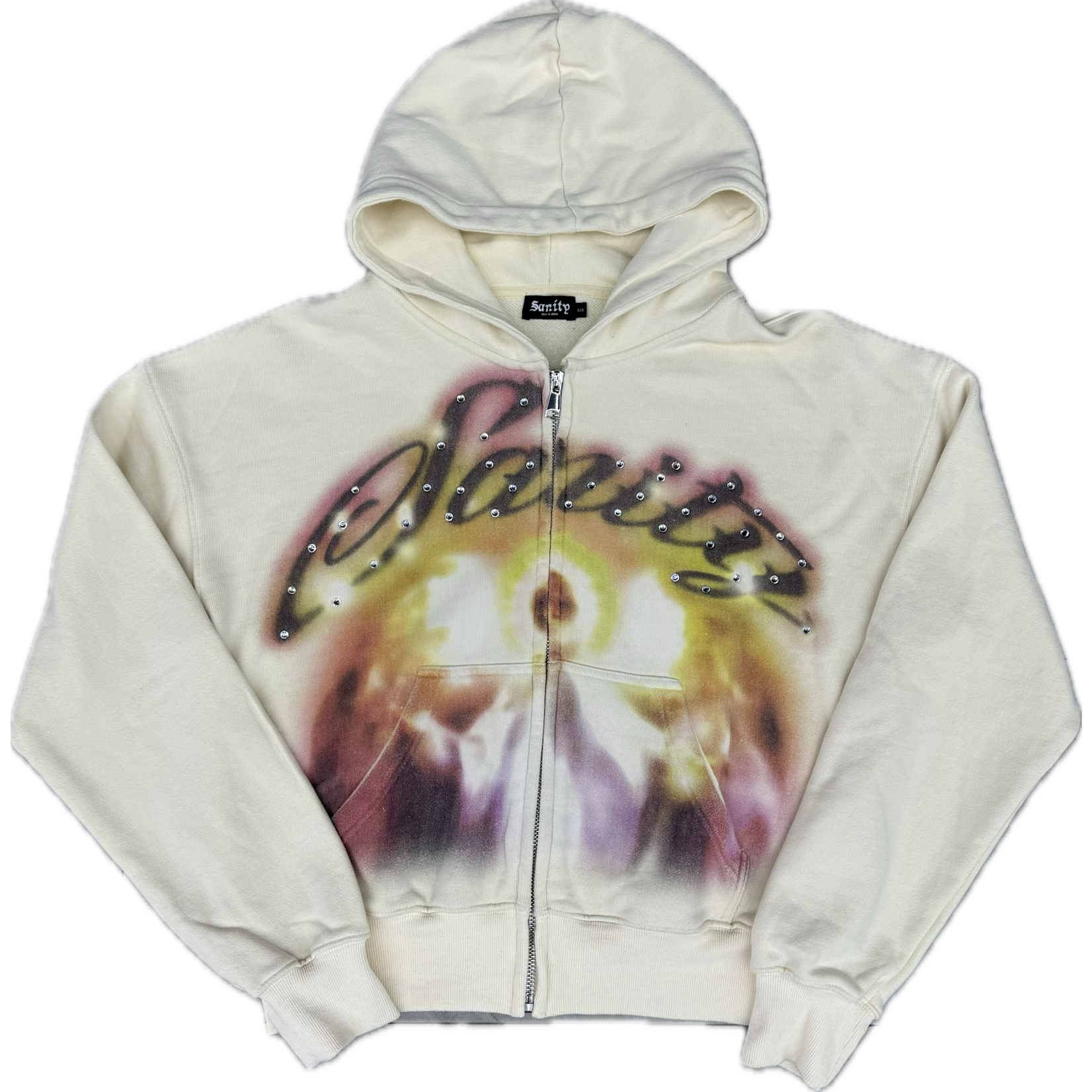 Sanity Sanity Cream Zip-Up