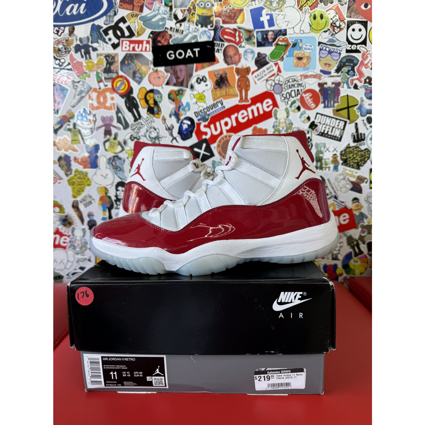 Air Jordan Used Jordan 11 Retro Cherry (2022)