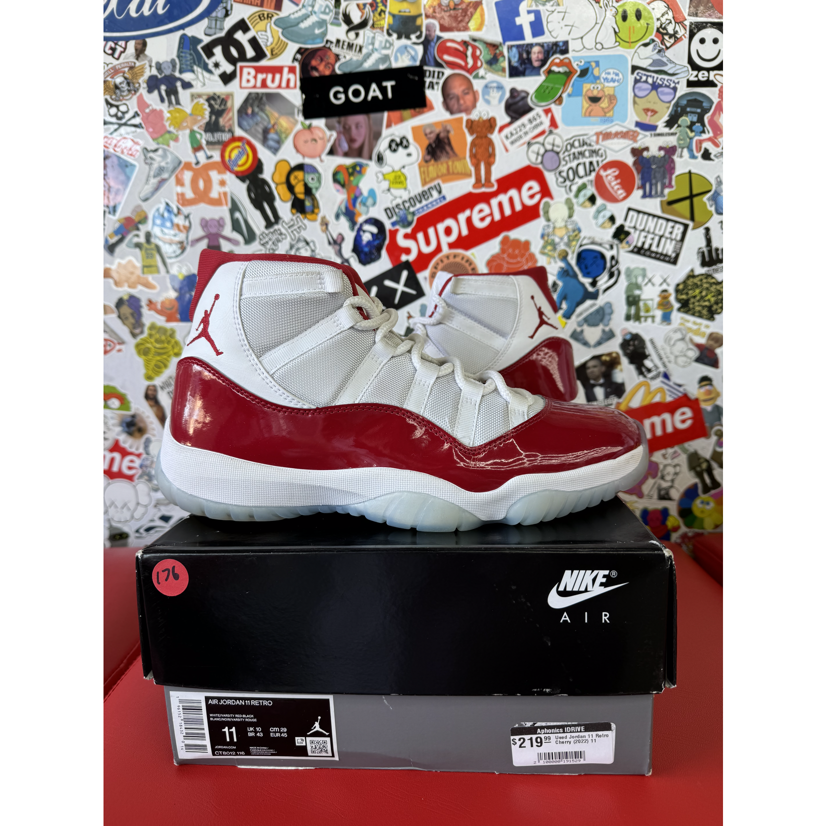 Air Jordan Used Jordan 11 Retro Cherry (2022)