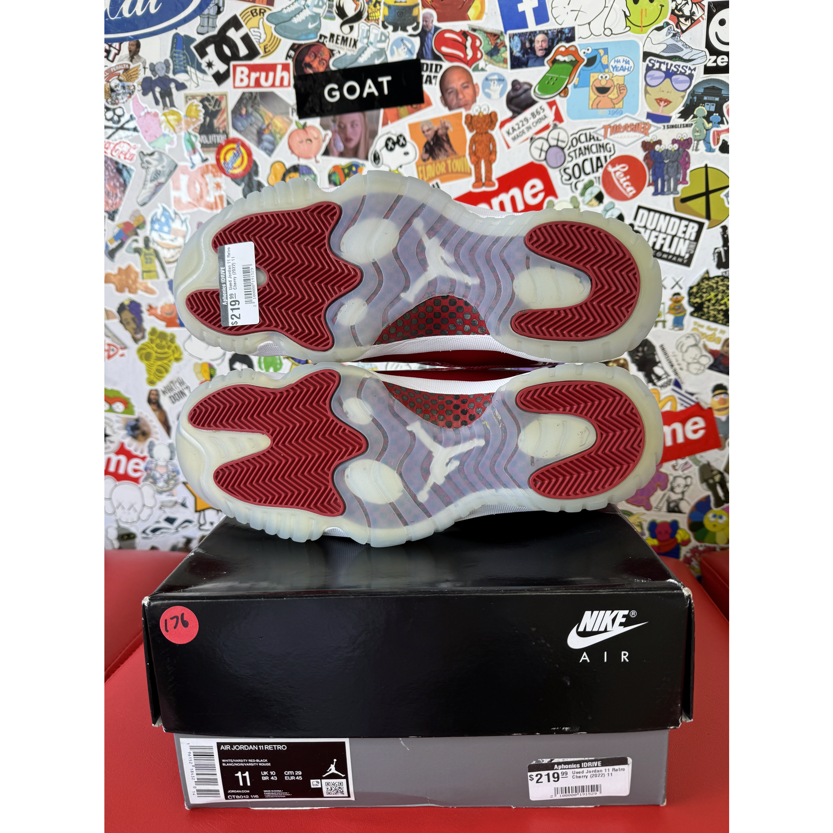 Air Jordan Used Jordan 11 Retro Cherry (2022)