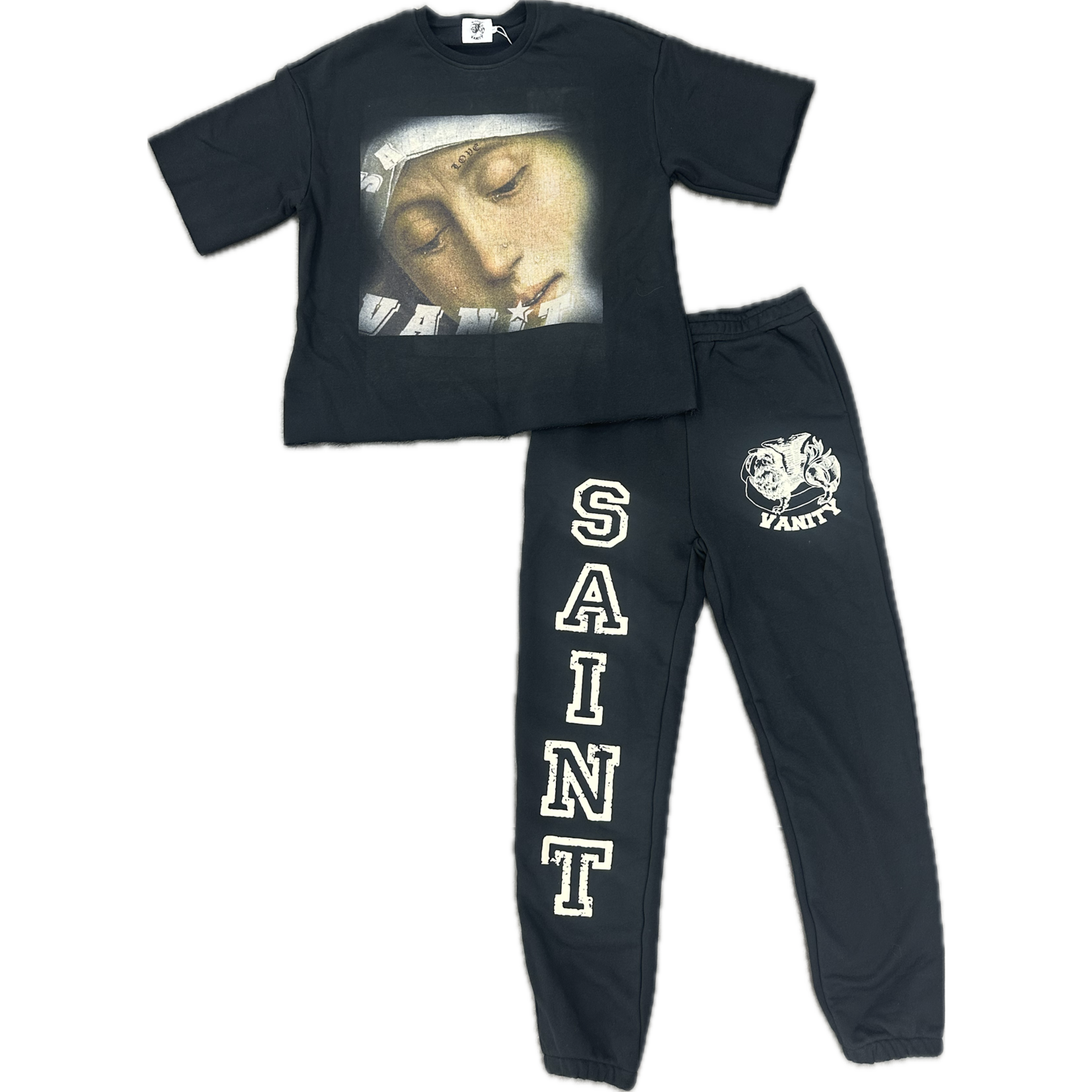 Saint Vanity Saint Vanity Black Tee Set