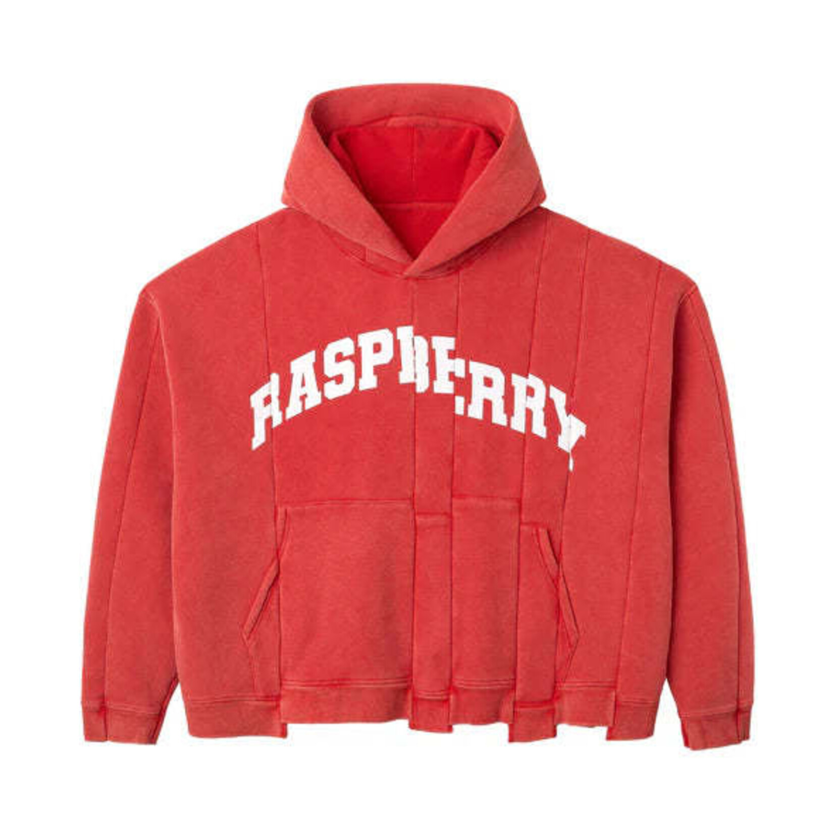 Raspberry Hills Raspberry Hills Spliced Red Hoodie