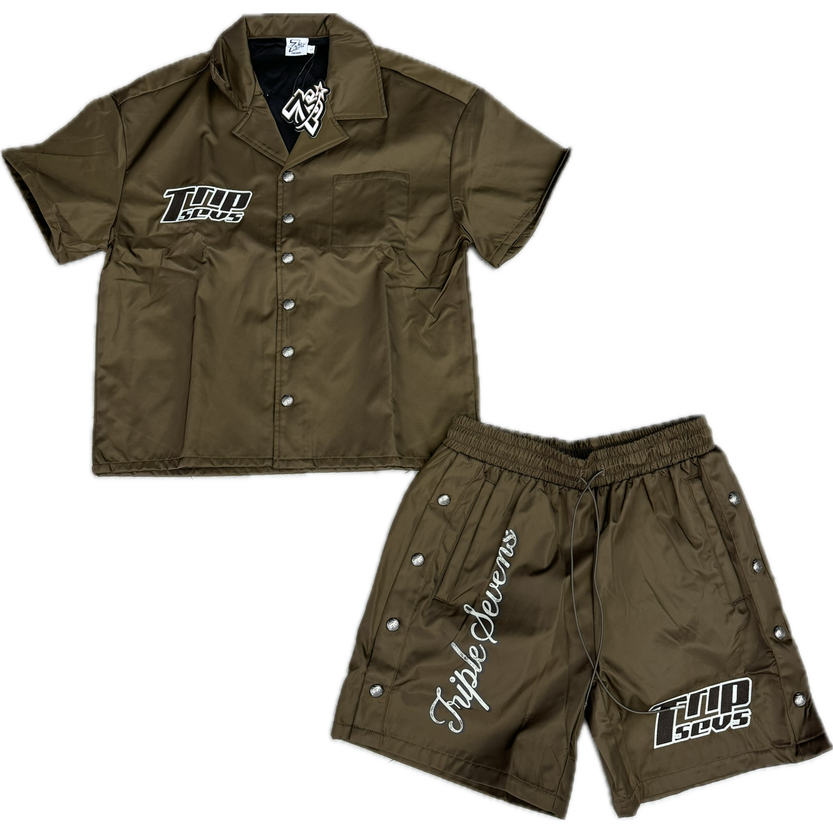 TRIPLE 7 Triple 7 Nylon Brown Set