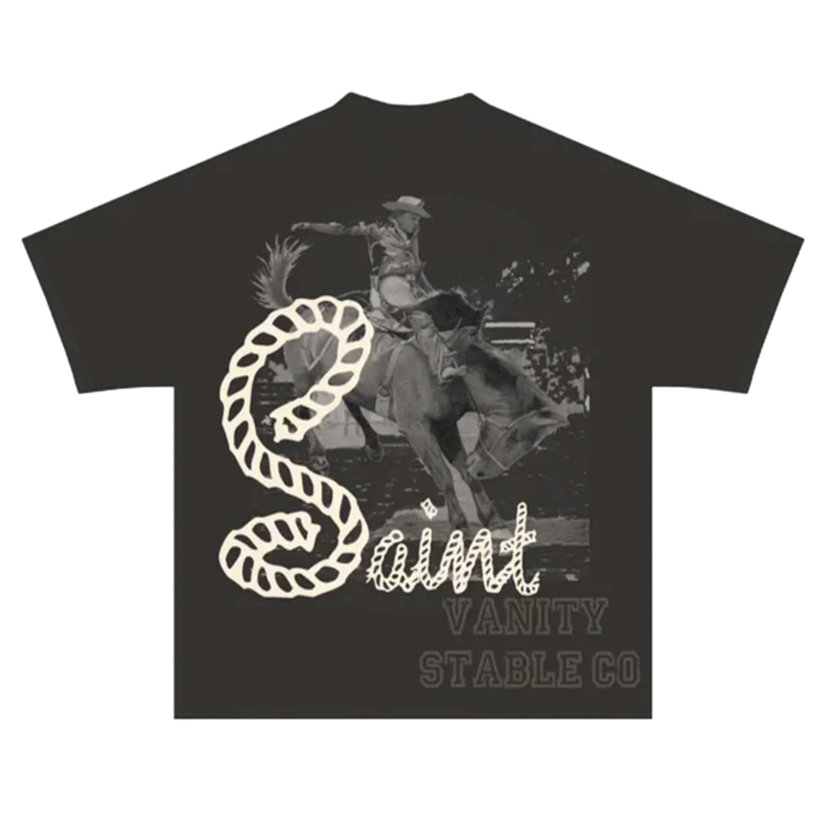 Saint Vanity SV Stable Faded Tee Black