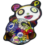 Murakami Style Bear Rug
