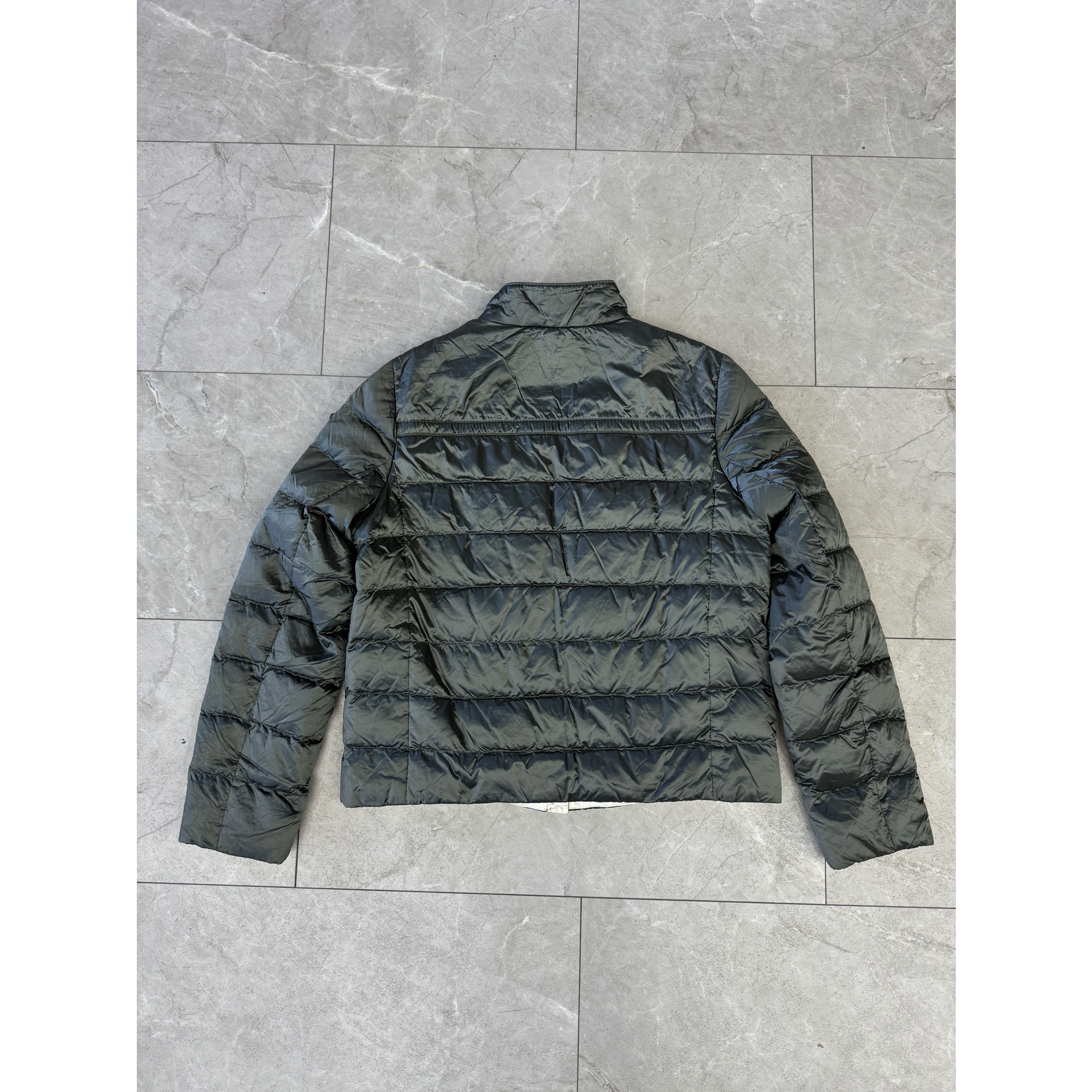 PRADA Used PRADA Milano Puffer Jacket Sage Green