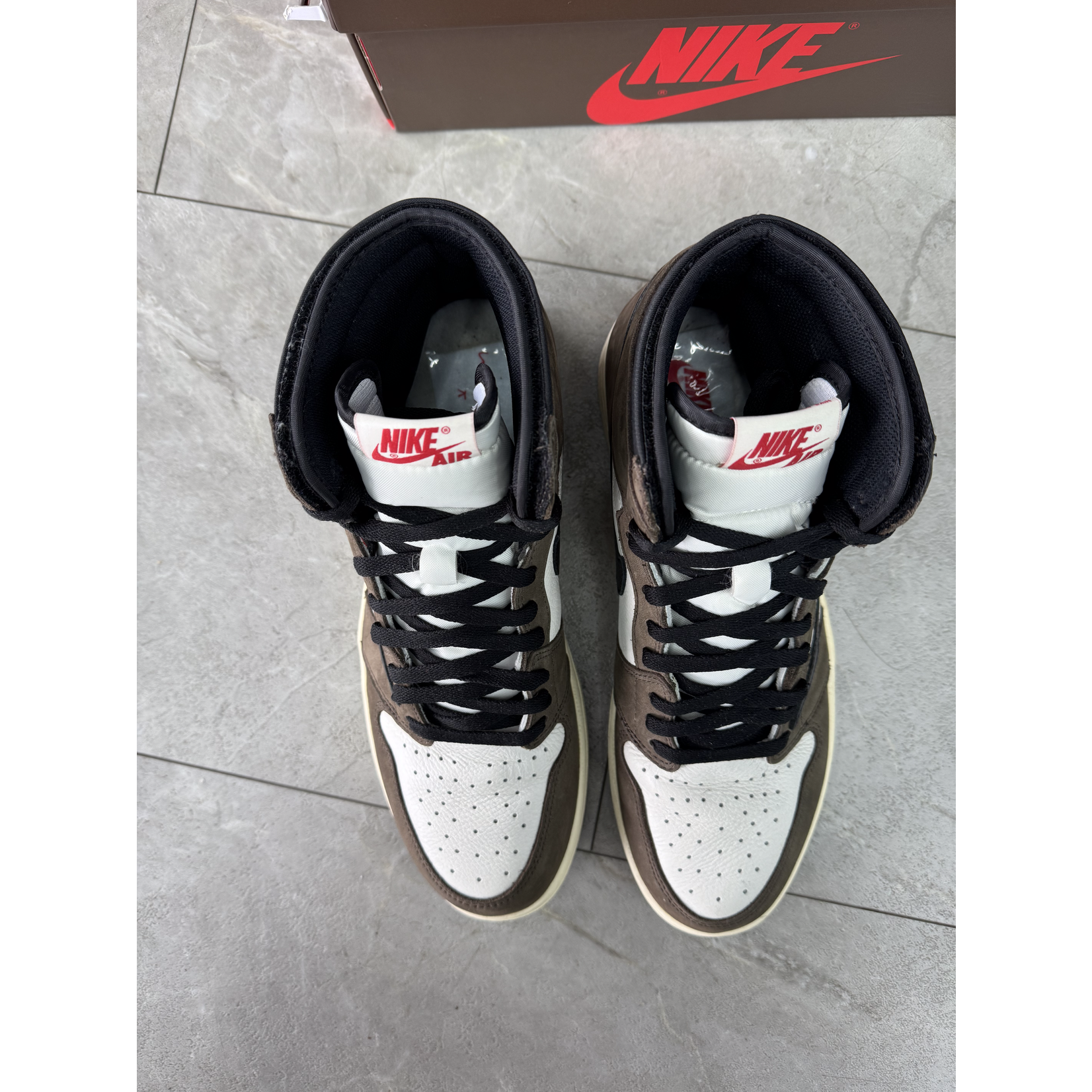 Air Jordan Used Jordan 1 High Travis Scott Mocha