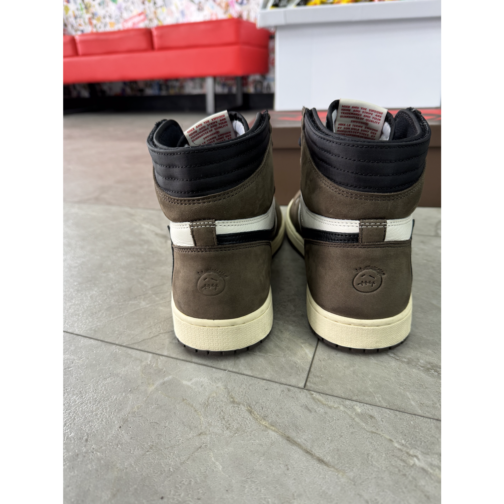 Air Jordan Used Jordan 1 High Travis Scott Mocha