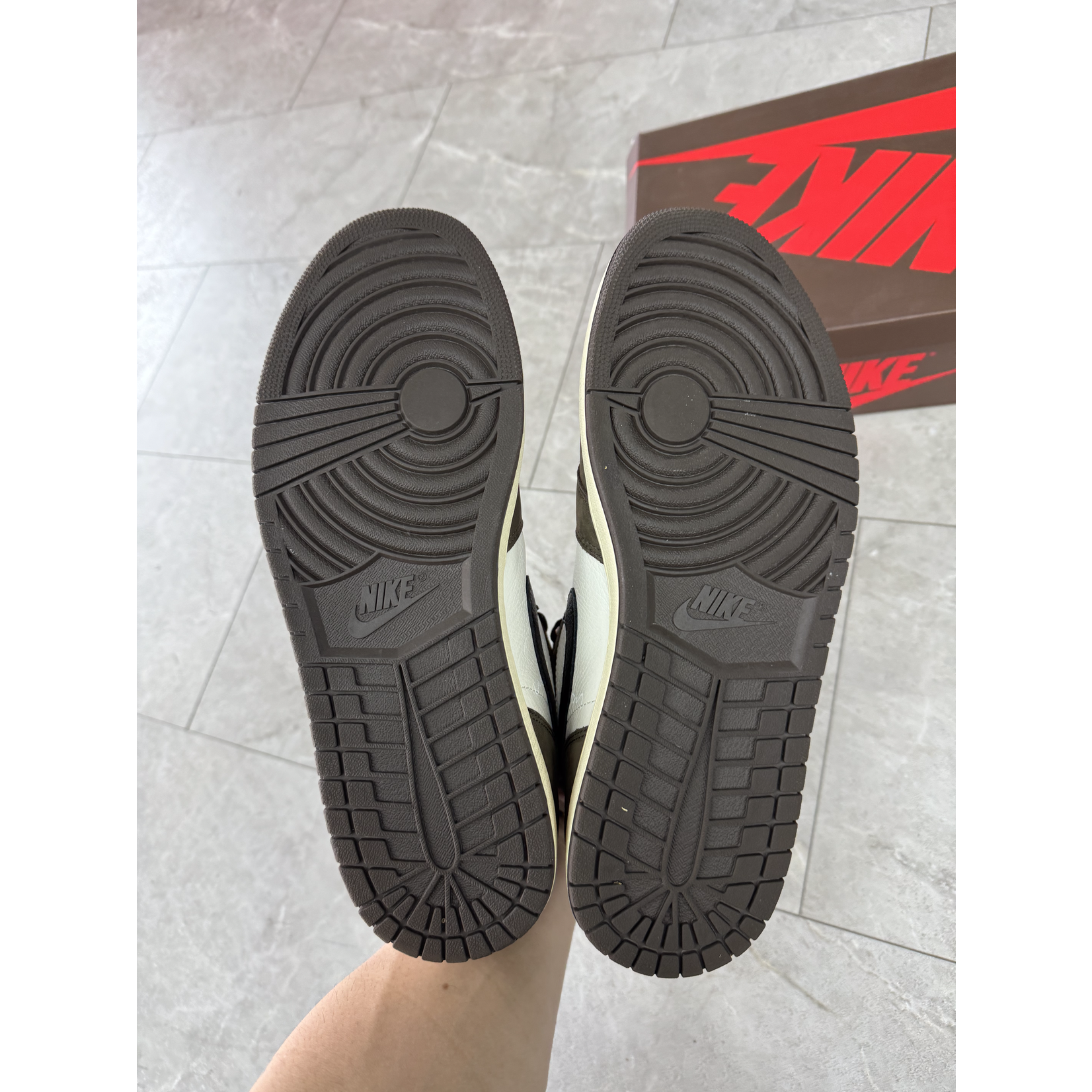 Air Jordan Used Jordan 1 High Travis Scott Mocha