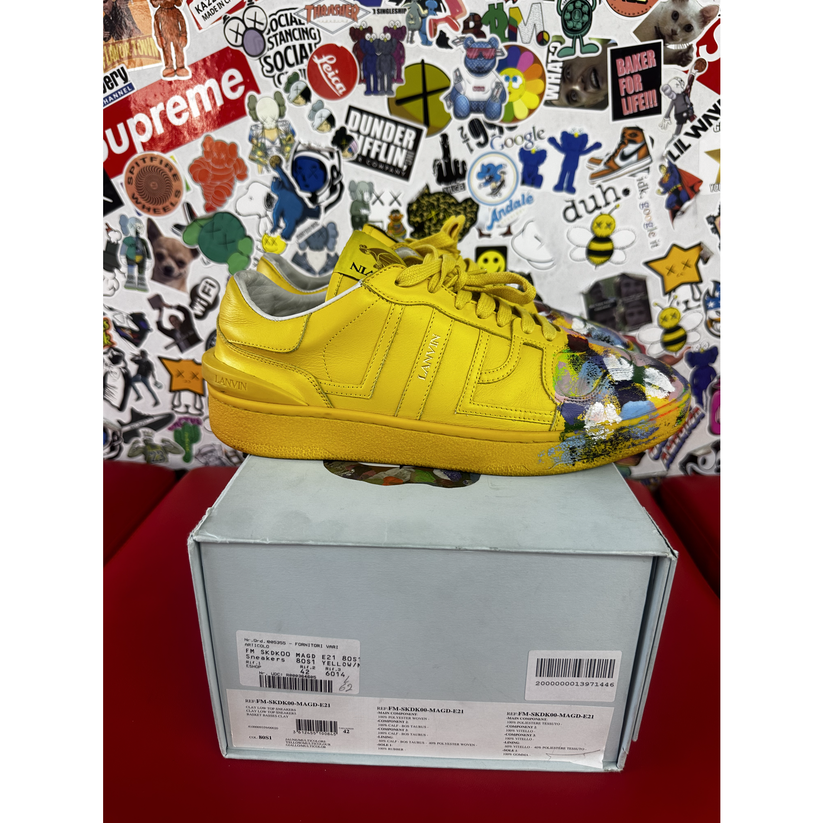 Used Lanvin x Galley Dept Clay Yellow