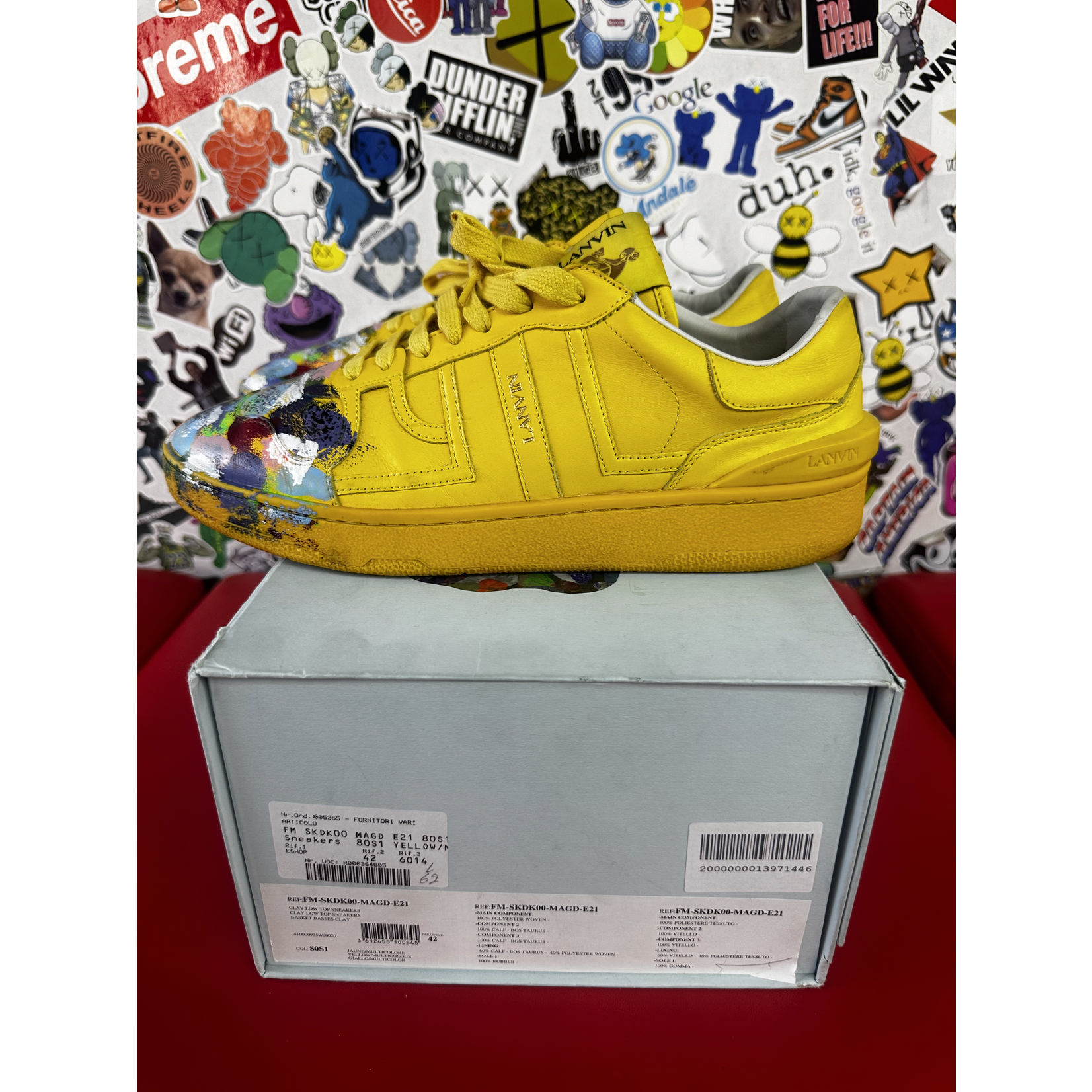 Used Lanvin x Galley Dept Clay Yellow