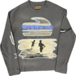 Birth Of Royal Child Sunset Print L/S Black