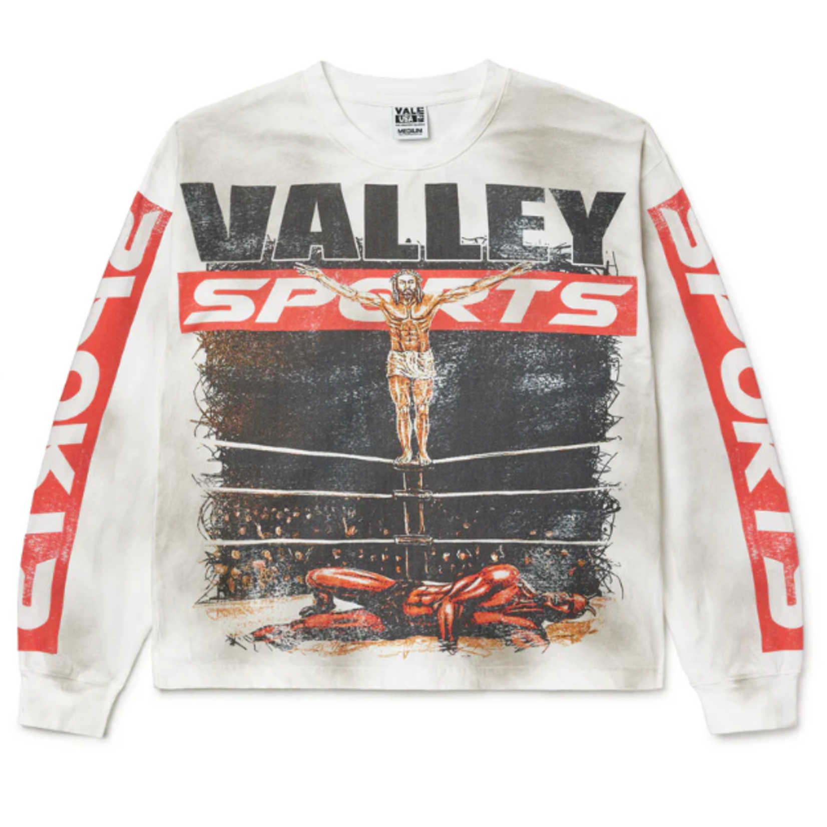 Vale Vale Jesus Hardy L/S White