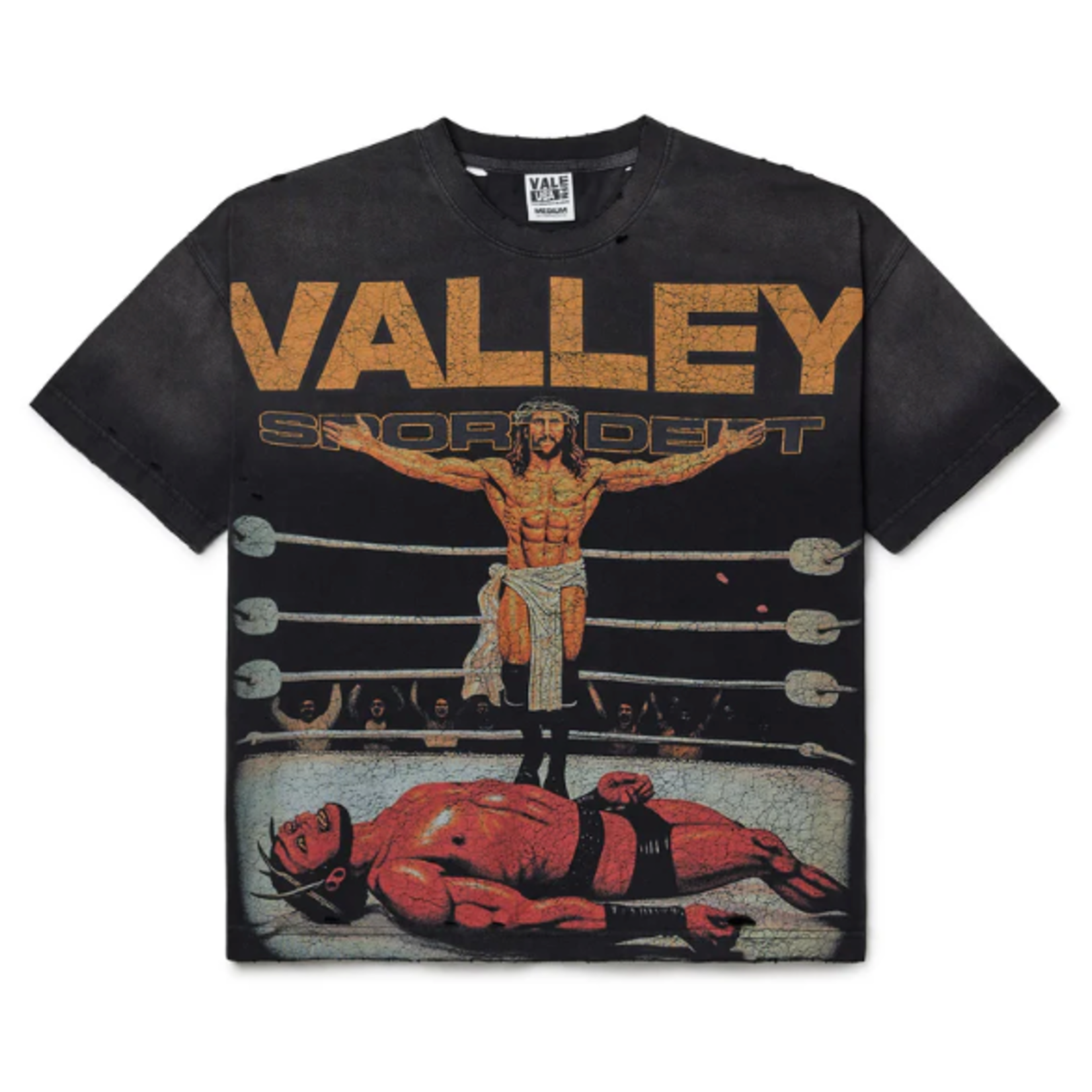 Vale Vale Jesus Hardy Tee Black