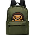 BAPE Baby Milo Olive Backpack