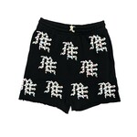 Mixed Emotion M.E Rhinestone Sweat Short Black
