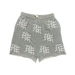 Mixed Emotion M.E Rhinestone Sweat Short Grey