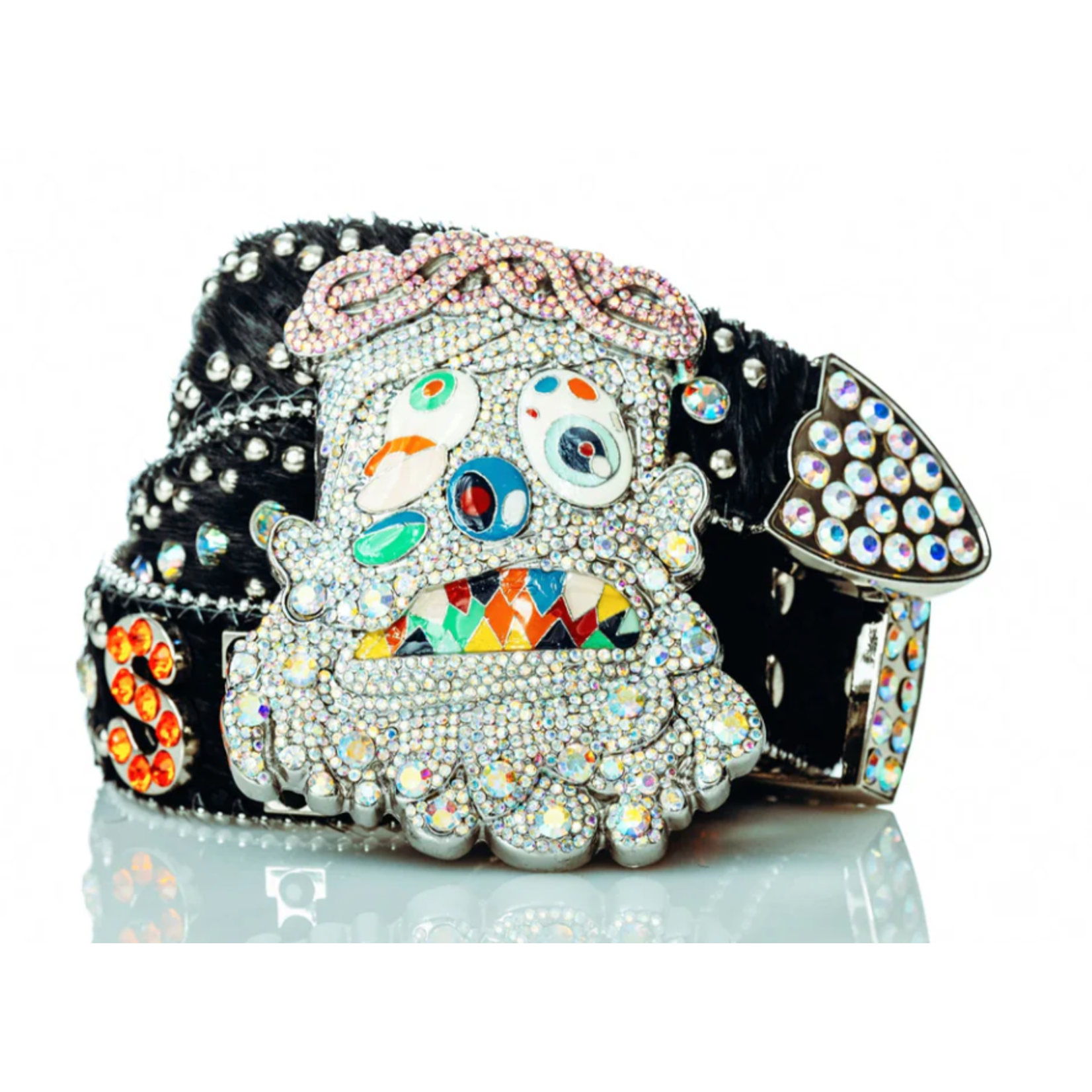 stolen arts Stolen Arts Jesus Kami Rhinestone Belt