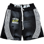 Yulan Yulan Double Layer Sweat Shorts Black