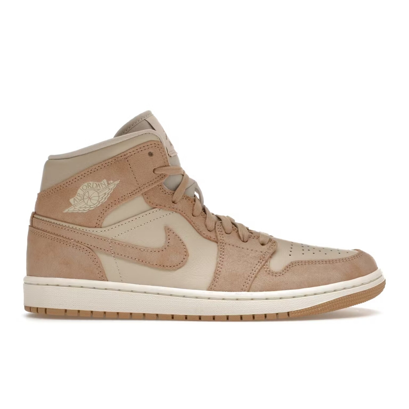 Air Jordan Jordan 1 Mid Light Brown (W)