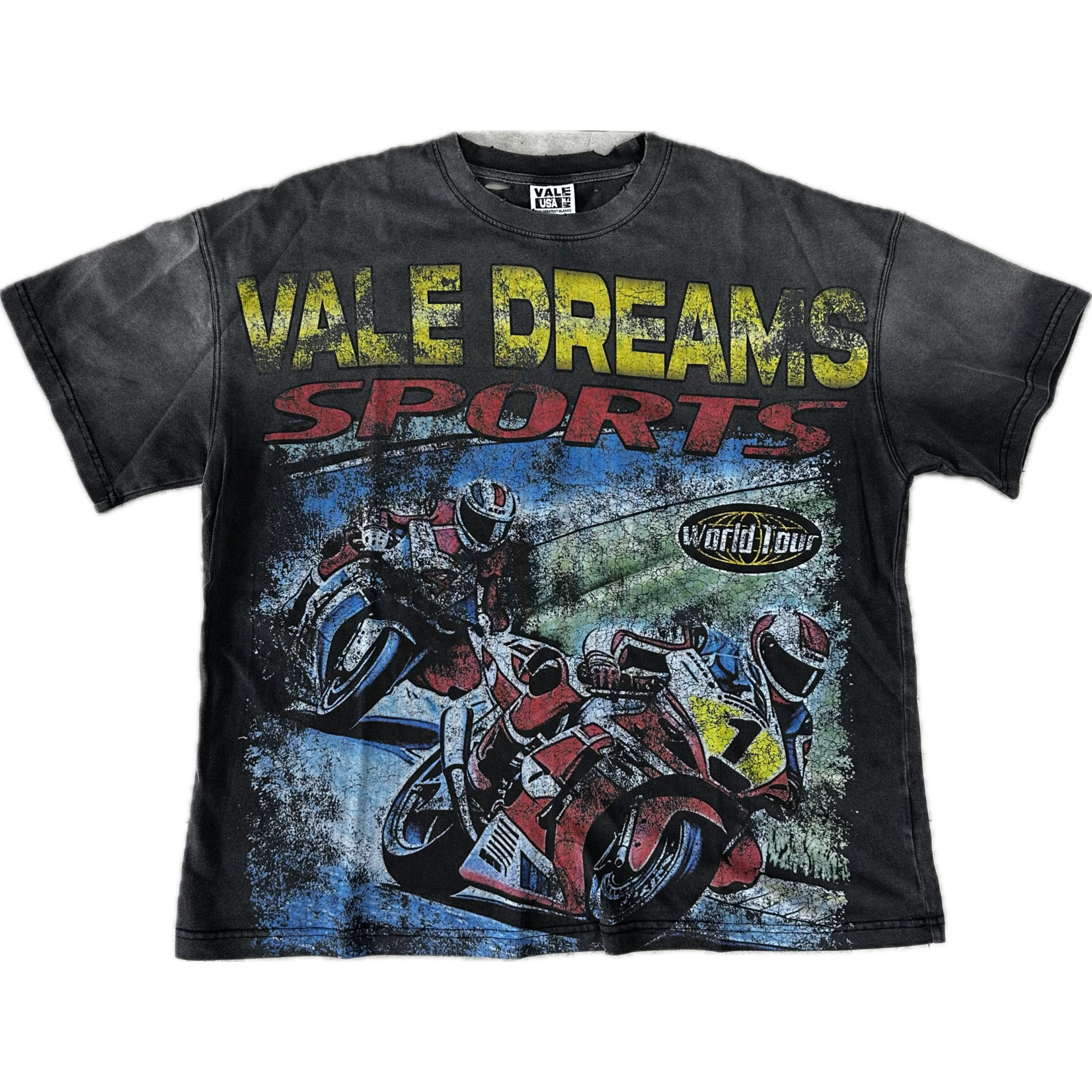 Vale Vale Motocroxx Tee Black