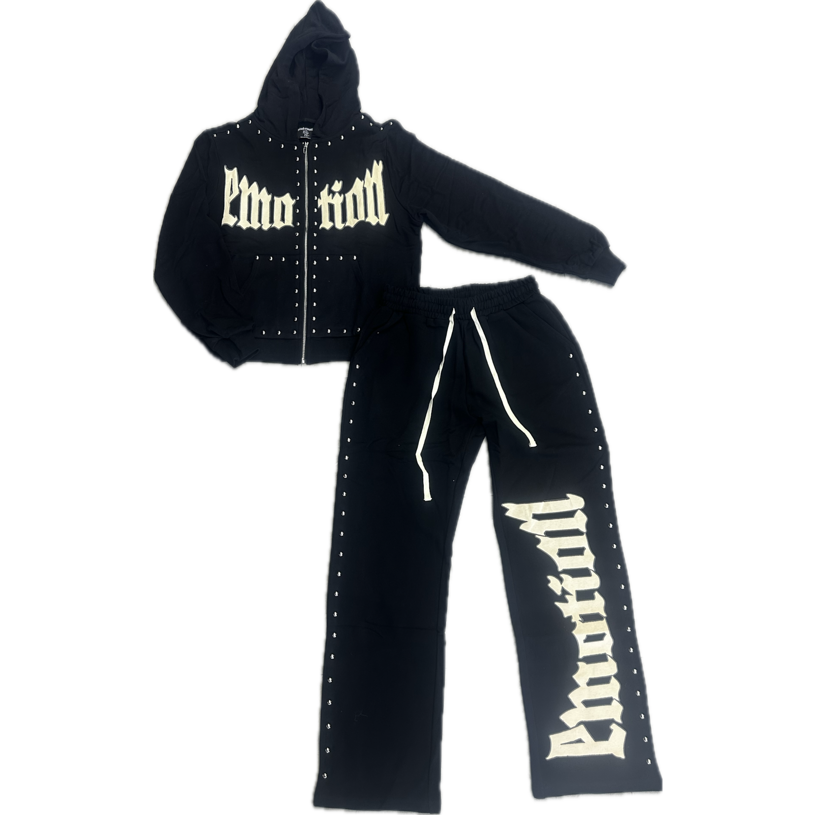 Mixed Emotion M.E Crown Sweatsuit Black