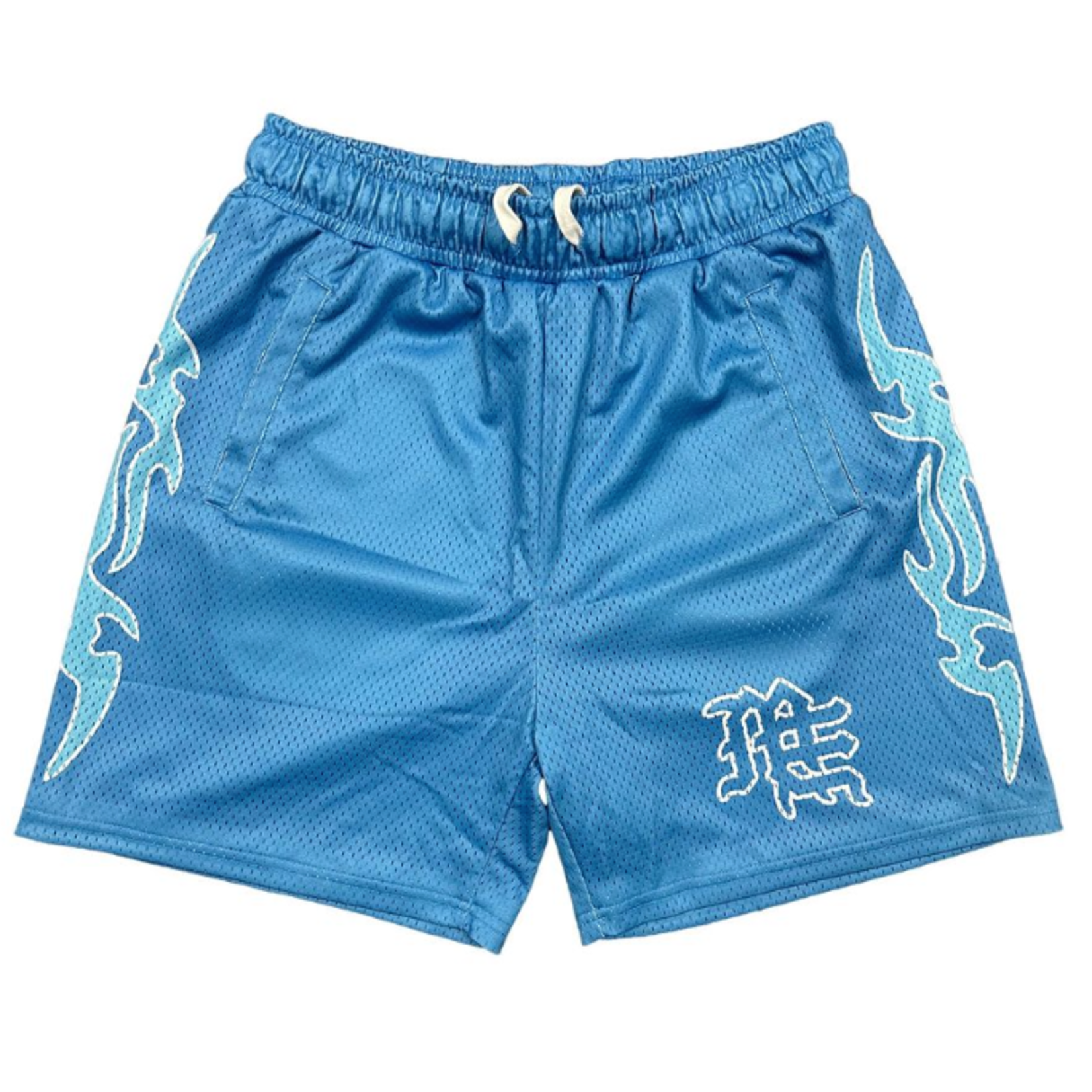 Mixed Emotion M.E Lightning Shorts Blue
