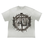 Saint Vanity Saint Vanity Cross Tee White