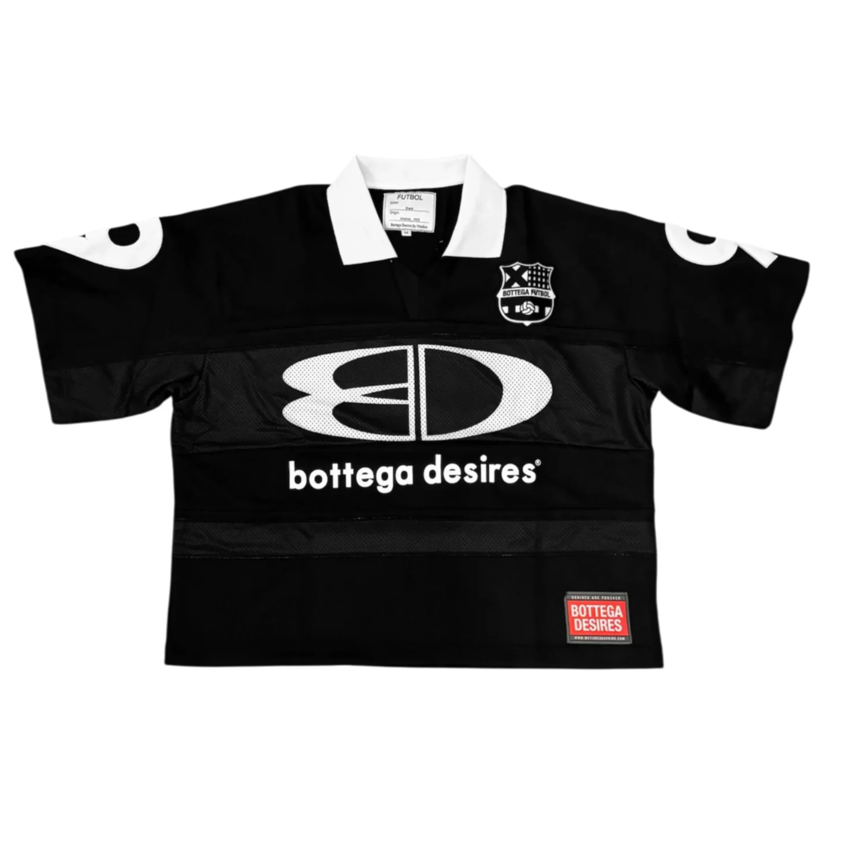 Bottega Desires Bottega Desires Futbol Jersey Black