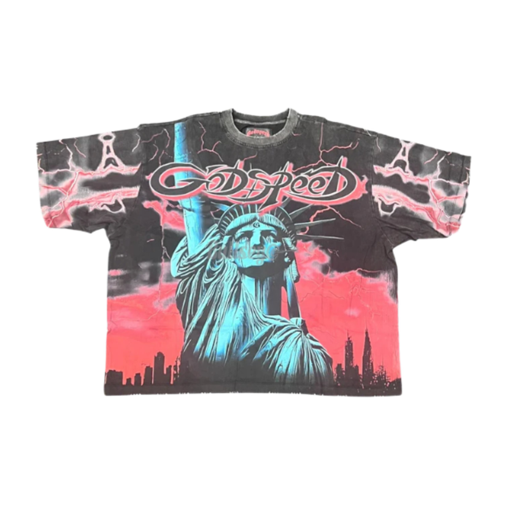 Godspeed Godspeed Voltage Tee Red